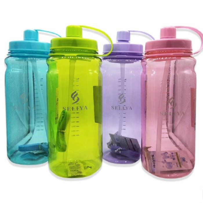 B36 Botol Minum Besar 2000ml SELIYA - Big Watter Bottle - Tempat Air Minum