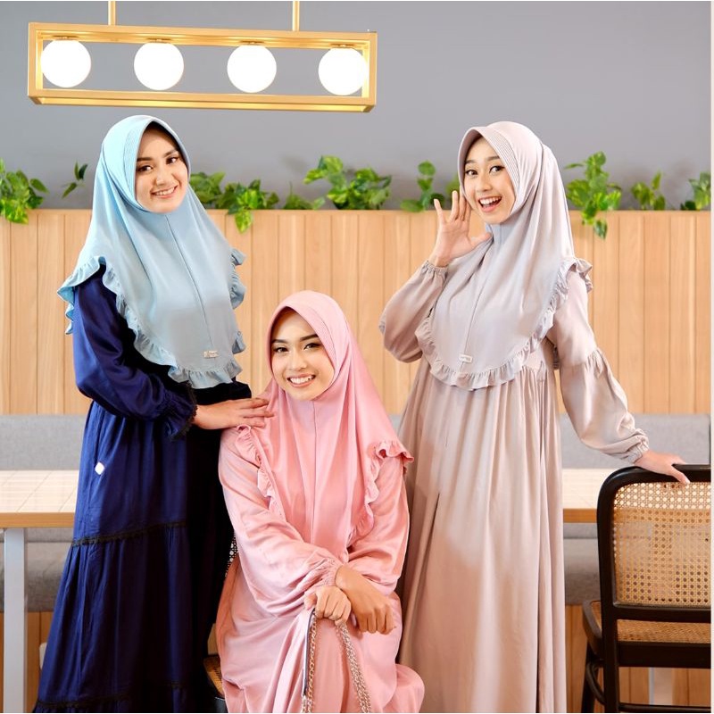 Alya Hijab Dzakiyah Bergo by Naja