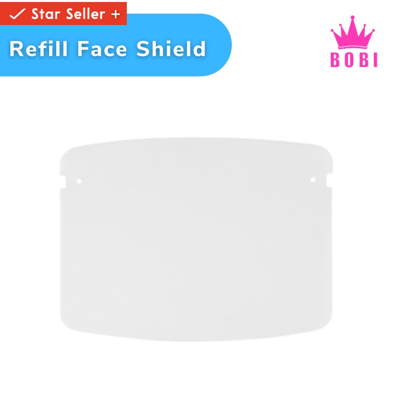 Mika Refiil atau Tangkai Refill  / Face Shield Bening / Only Mika Bening atau  only box