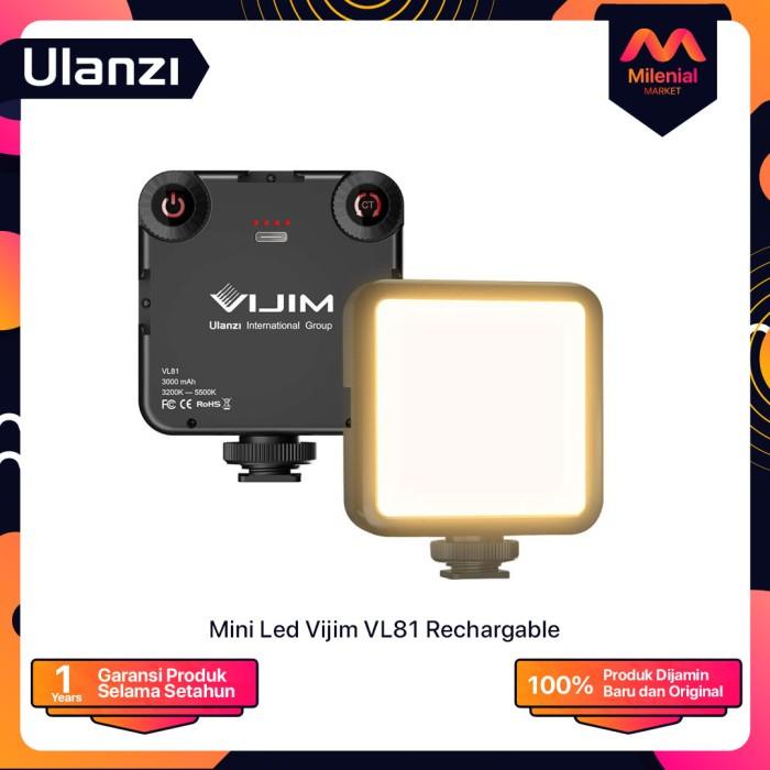 Ulanzi Vl81 Vijim Video Led Light Rechargeable