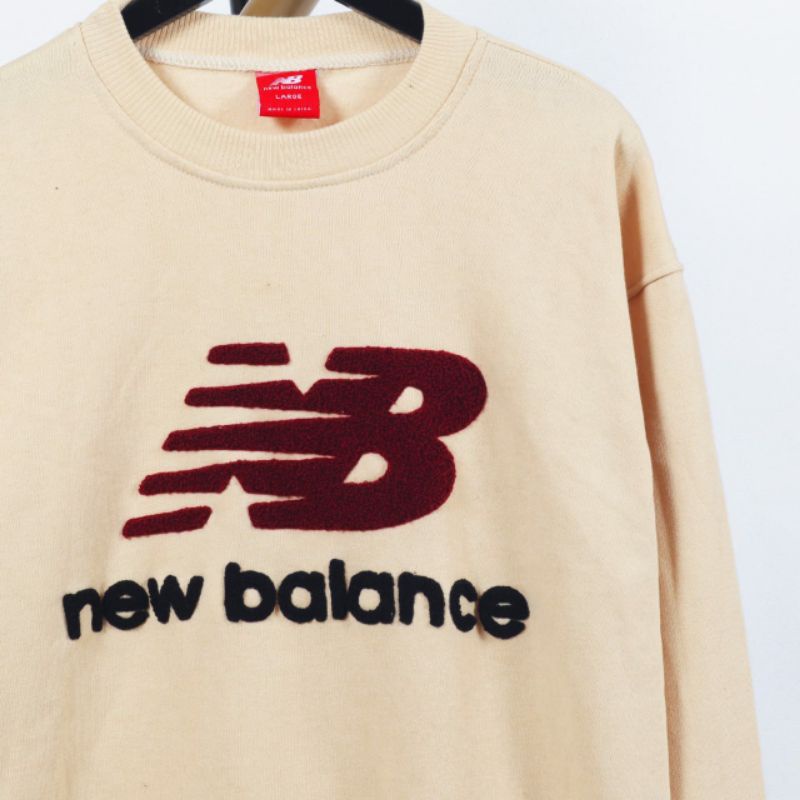 SWEATER CREWNECK NB NEW BALANCE FULL TAG &amp; LEBEL