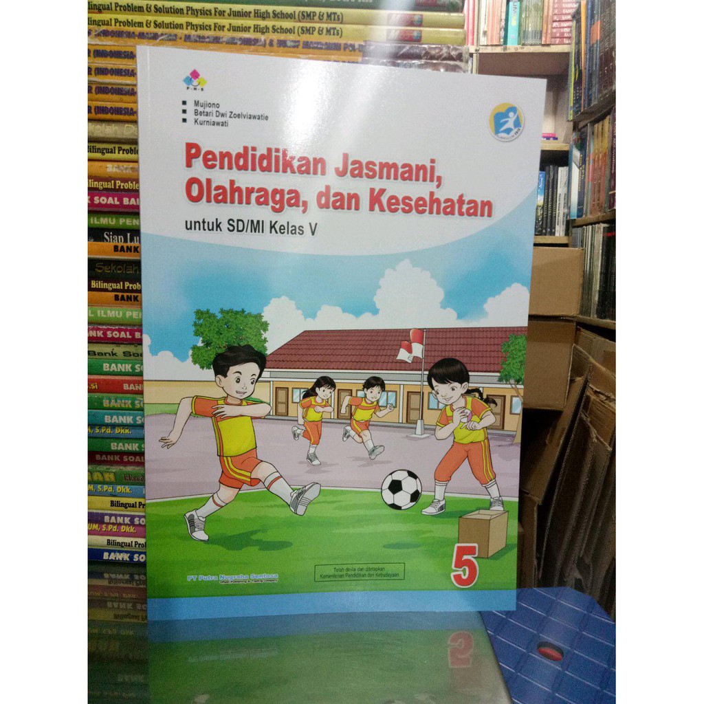 Jual buku Buku Penjas Orkes Kelas 5 Kurikulum 2013. .Cv. Putra Nugraha Santosa.