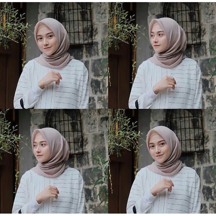 (Termurah)Hijab/Segiempat Bella Square Double Hycon-3