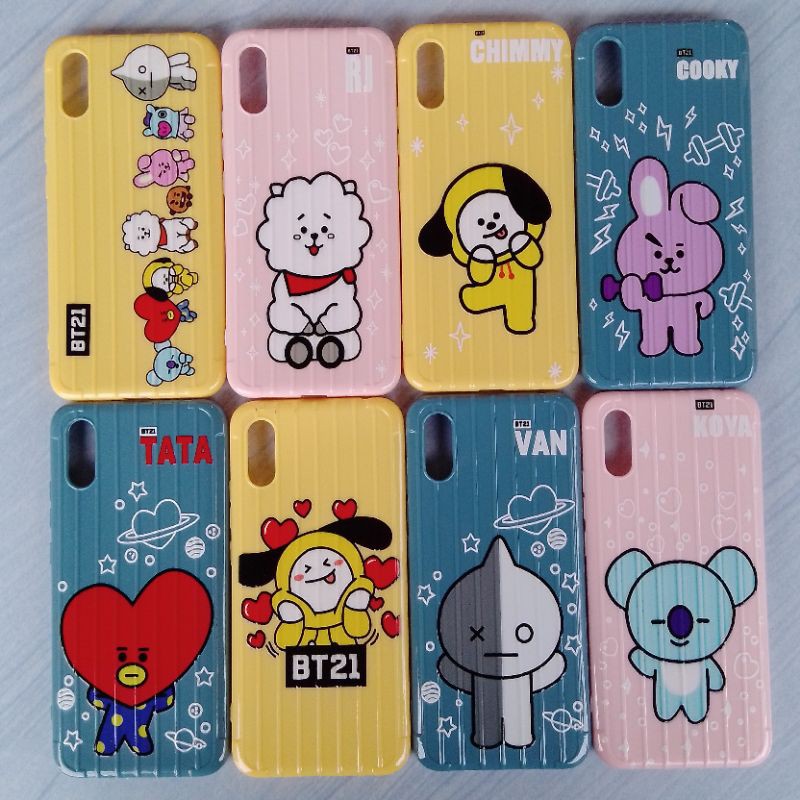 Xiaomi Redmi 9A Case Softcase Koper Karakter BTS BT21