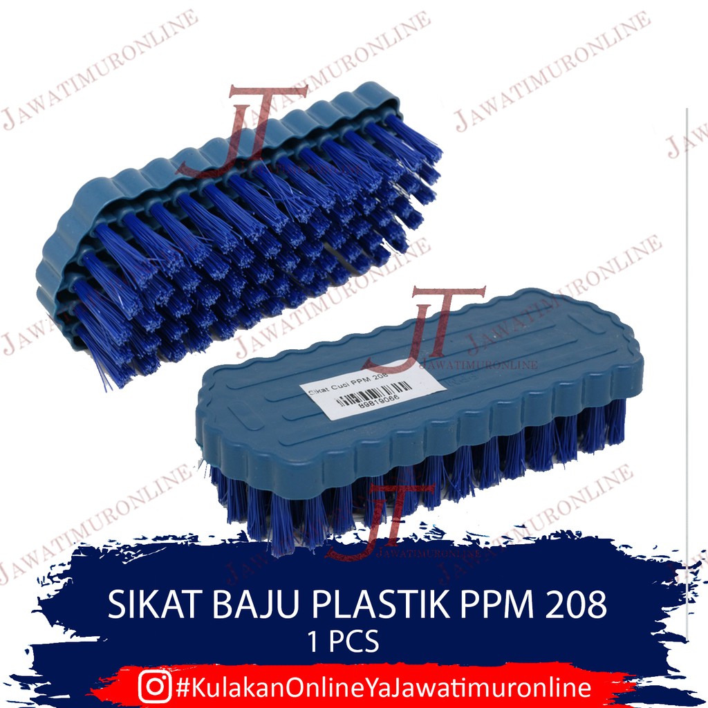 Sikat Cuci Baju Plastik PPM 208