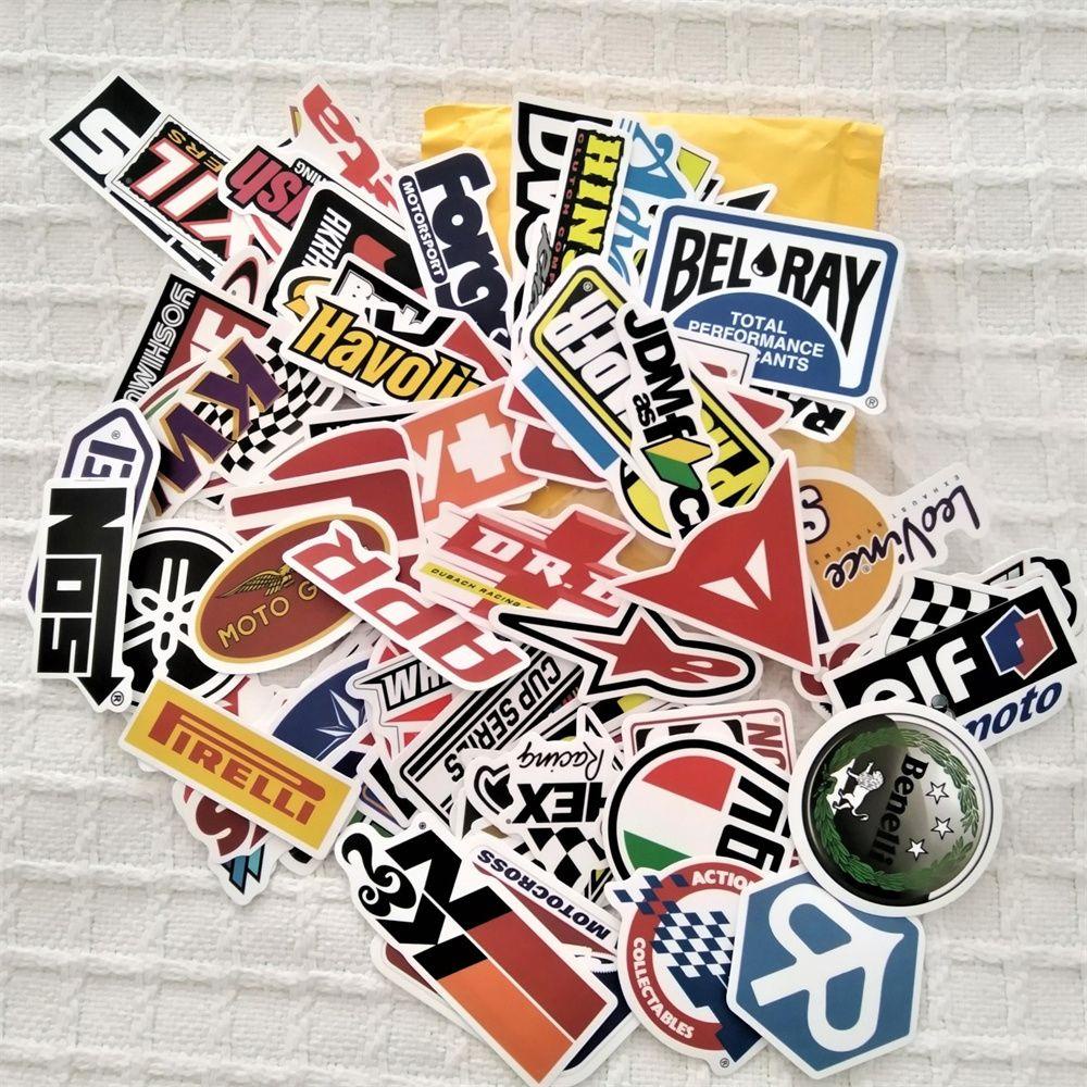 Lanfy JDM Stiker Mobil Balap Multi Use Motor Phone Untuk Laptop Skateboard Notebook Graffiti Stiker Bagasi Gitar Kulkas Untuk Mobil Gitar Stiker Poster