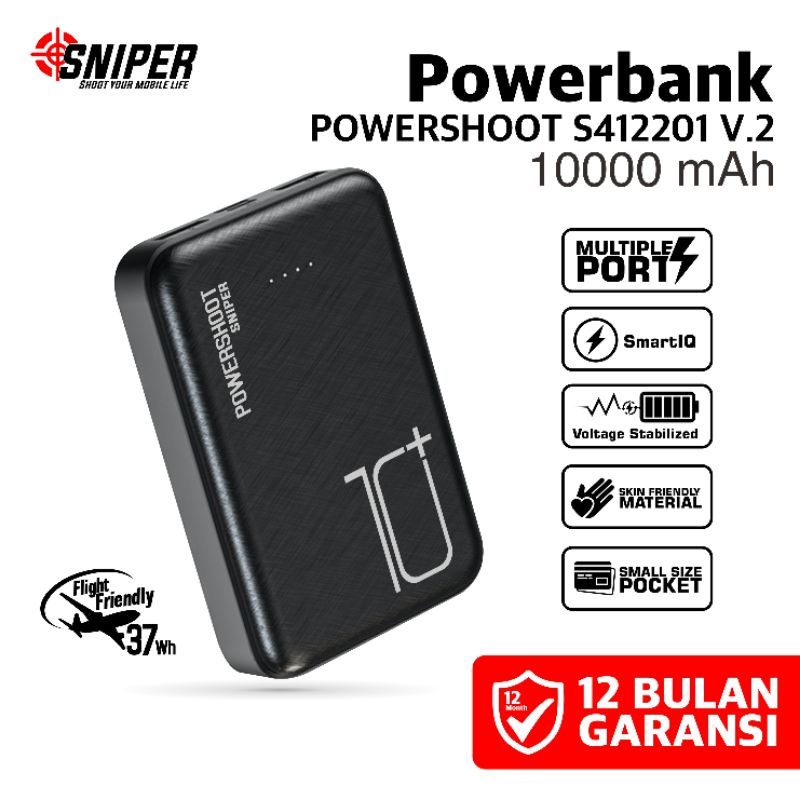 Powerbank Sniper 10.000mAh