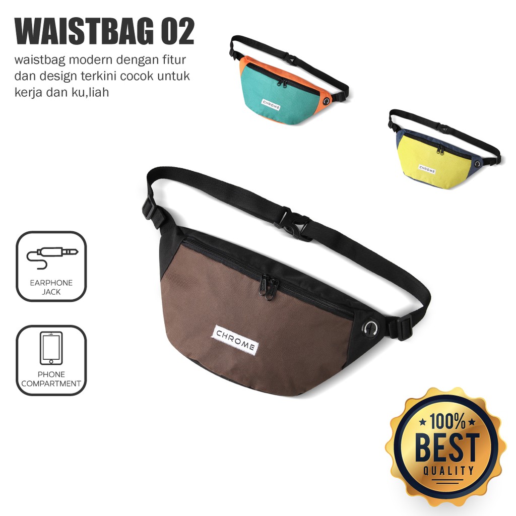 Waistbag Chrome 02