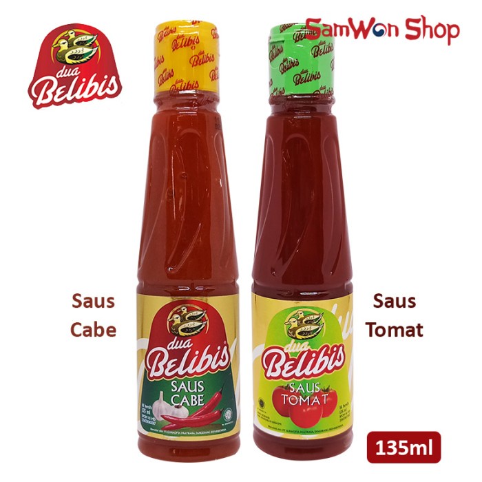 

Terbaru SAUS DUA BELIBIS KEMASAN BOTOL 135 ML - SAOS SAMBAL ASLI Baru