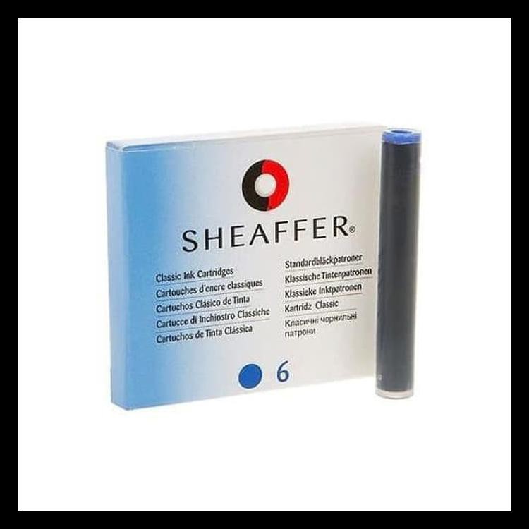 

STOK BARU SHEAFFER® SKRIP® FOUNTAIN PEN CLASSIC INK CARTRIDGE - BLUE/BLACK PAKET ALAT TULIS MURAH