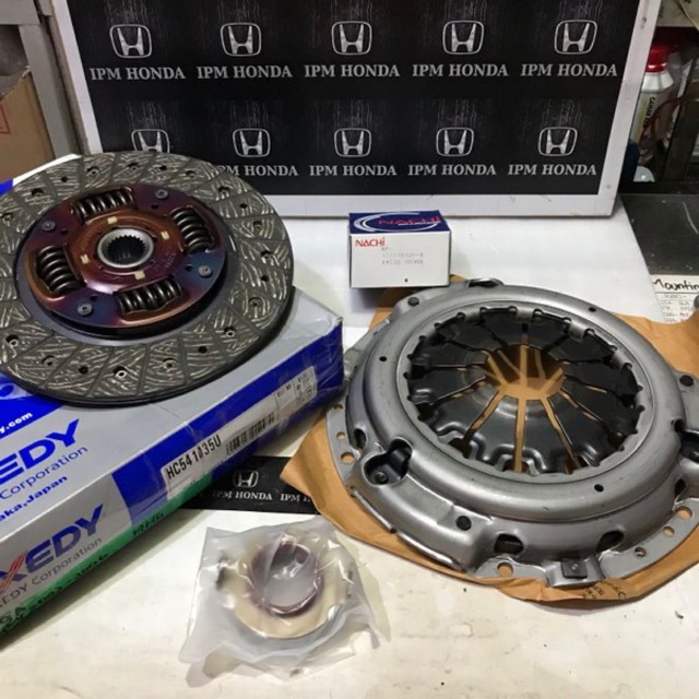 HC541035U Exedy Japan Plat Kopling Set Dekrup Matahari Lahar Bearing Honda Honda CRV Gen2 Gen 2 2002 2003 2004 2005 2006 Manual Clutch Cover Disc Laher Nachi