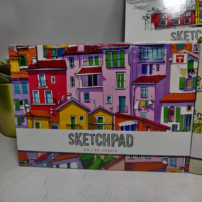 

Sketsagambar- Sketch Pad A5 - 50 Lembar Buku Sketsa Lukis Melukis Menggambar Gambar -Buku-Gambar-