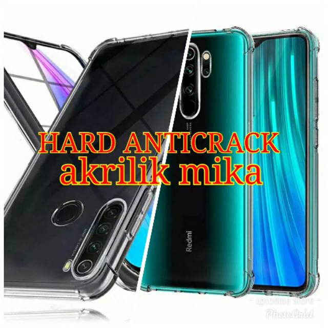 Hard anti shock case XIAOMI REDMI NOTE 8/8 PRO/9/9 PRO anti crack Akrilik fyber