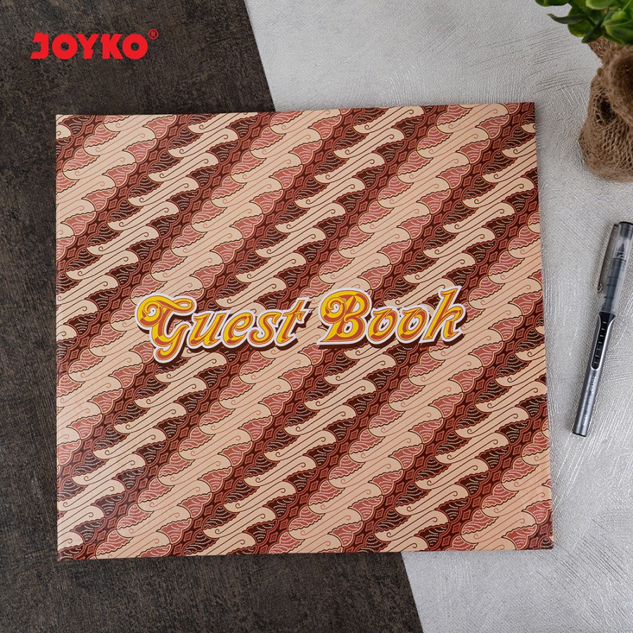 

JOYKO Guest Book Buku Tamu Daftar Undangan Batik Joyko GB-2833R-5