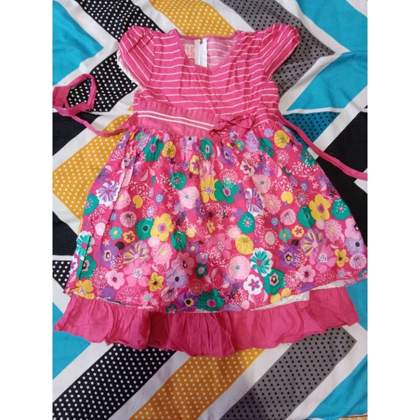 Gaun Anak Pink-Preloved (Bekas)