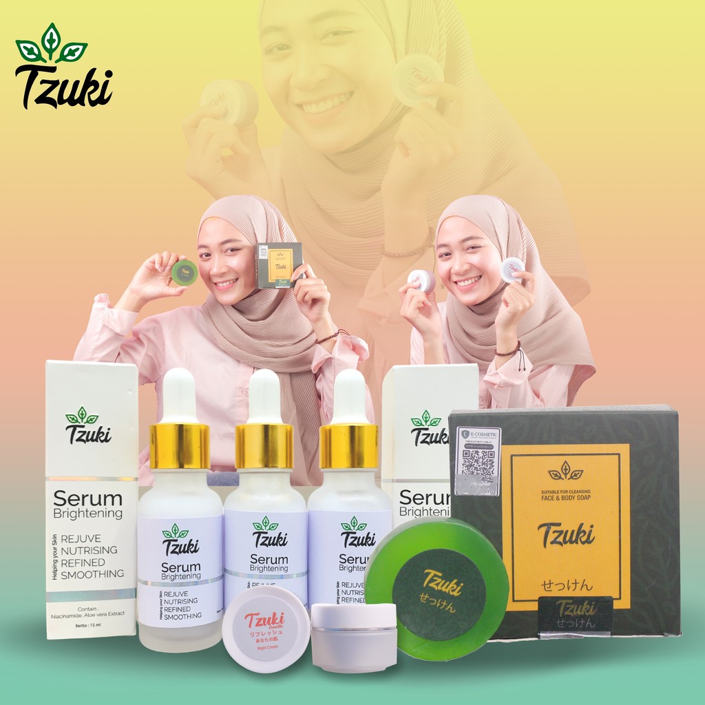SERUM TZUKI 1000% ORIGINAL/ SABUN TZUKI / CREAM TZUKI / PROMO