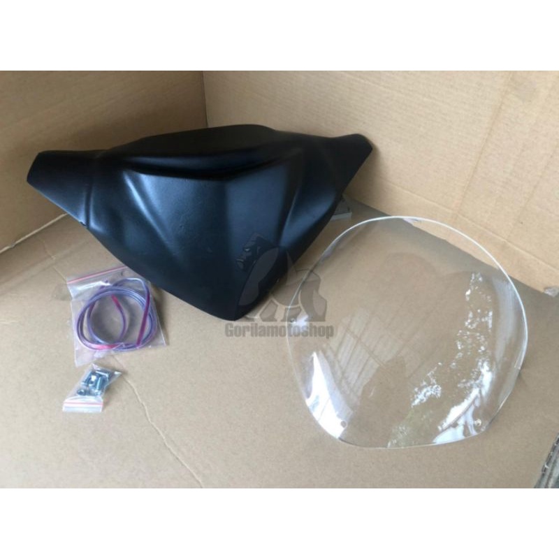 Winshield batok balap MX KING, visor balap MX KING