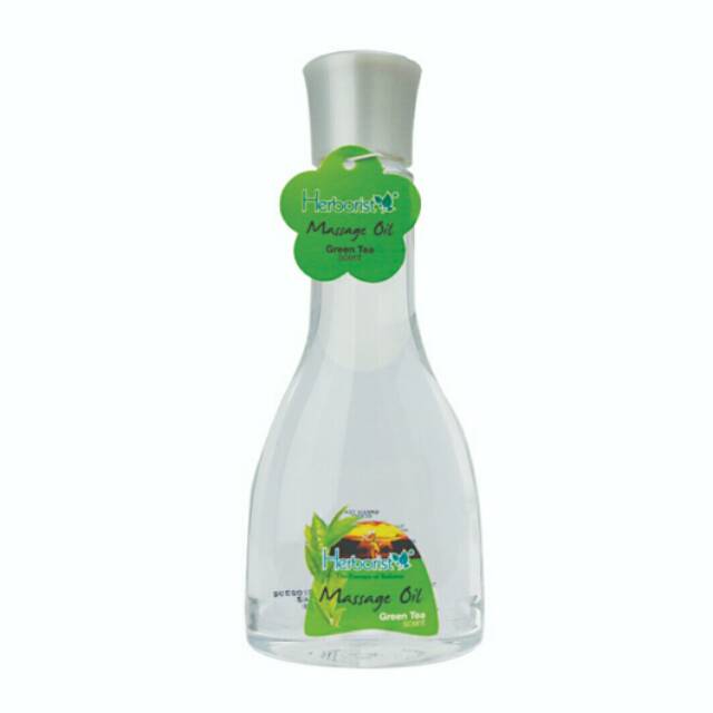 Massage oil / minya urut / pijat / green tea / herborist / relax / aromatherapy / natural / lavender