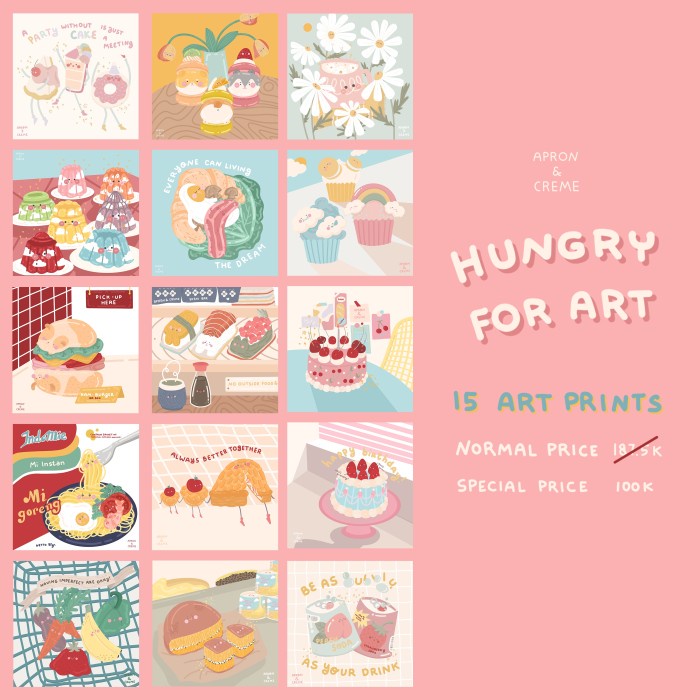 

[RESTOCK] Apron and Creme Hungry for Art Bundle Set