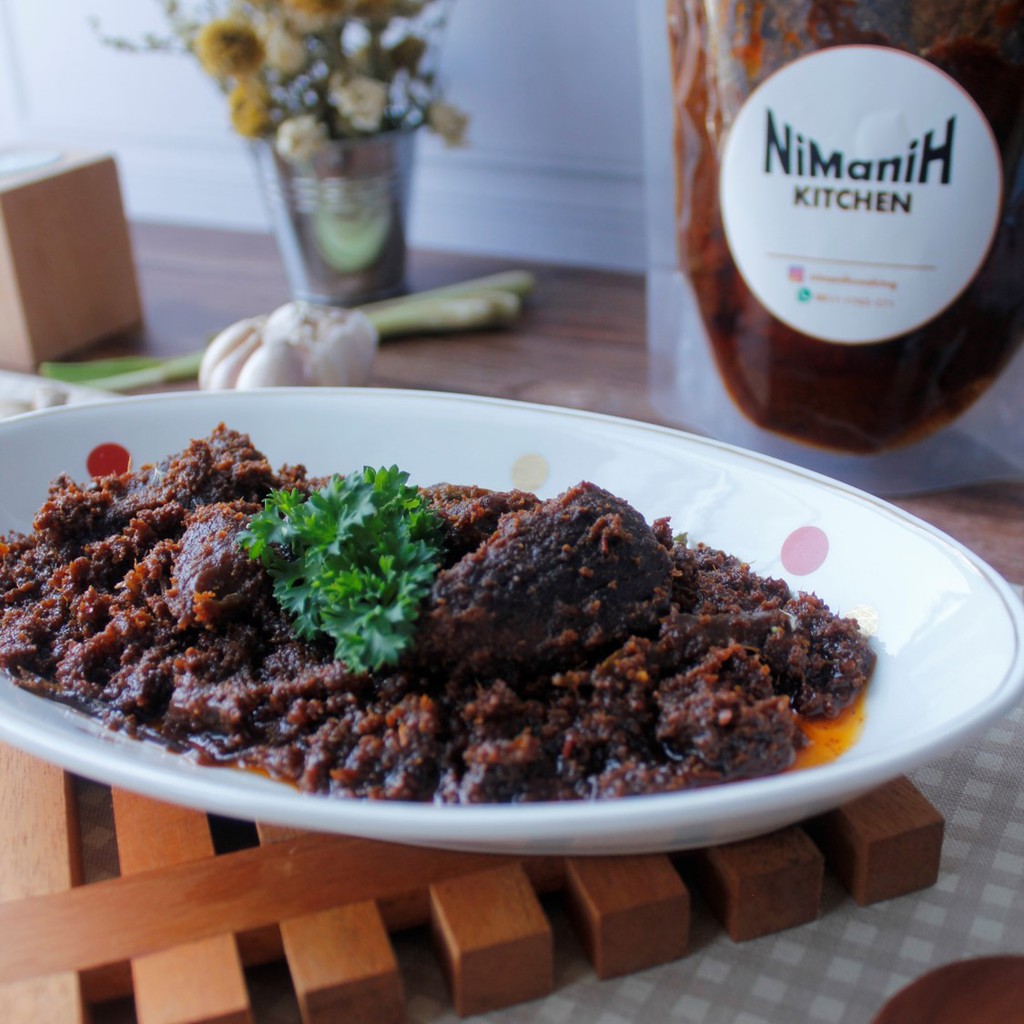 

Rendang Daging Padang Nimanih Paket 250 gram