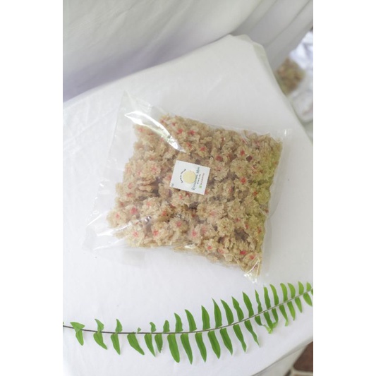 

rengginang mini mentahl/kering. asli 100% ketan