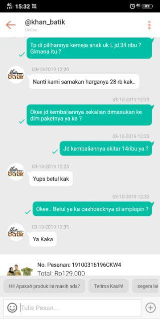 Couple Batik Khan - Atasan Batik  Dewasa Anak Merak Soft Sarimbit Keluarga Blouse