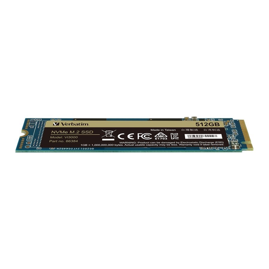 SSD VERBATIM Vi3000 512GB M.2 NVMe- SSD Verbatim 512GB Vi3000 NVMe M.2