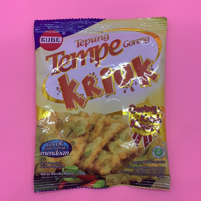 

Kobe Tepung Tempe Goreng Kriuk 70gr