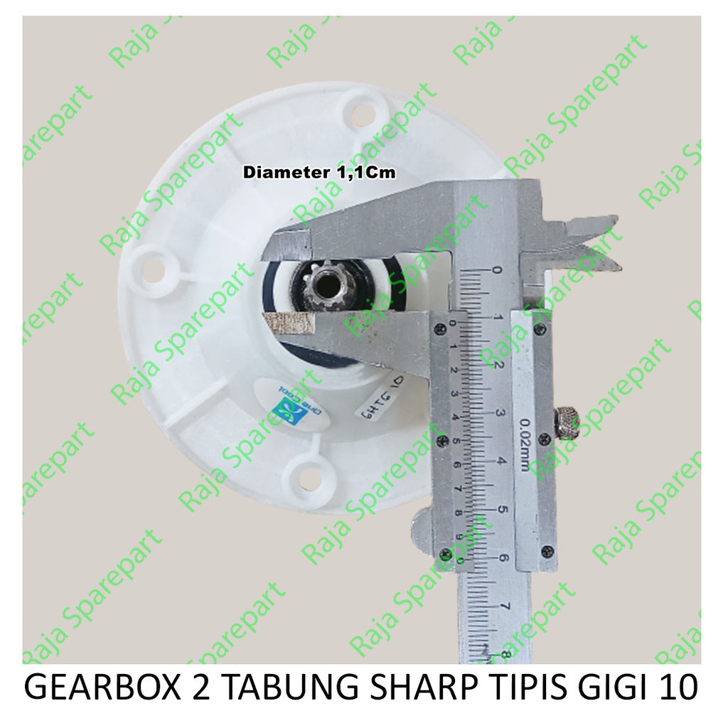 Gearbox Mesin Cuci 2 Tabung Sharp Tipis Gigi 10 GB13 GHTG10