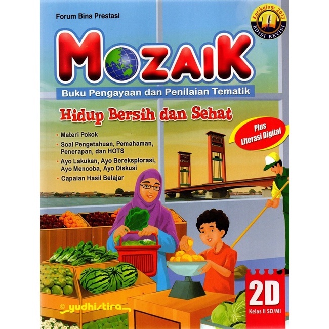 Mozaik SD/MI 2D Hidup Bersih dan Sehat