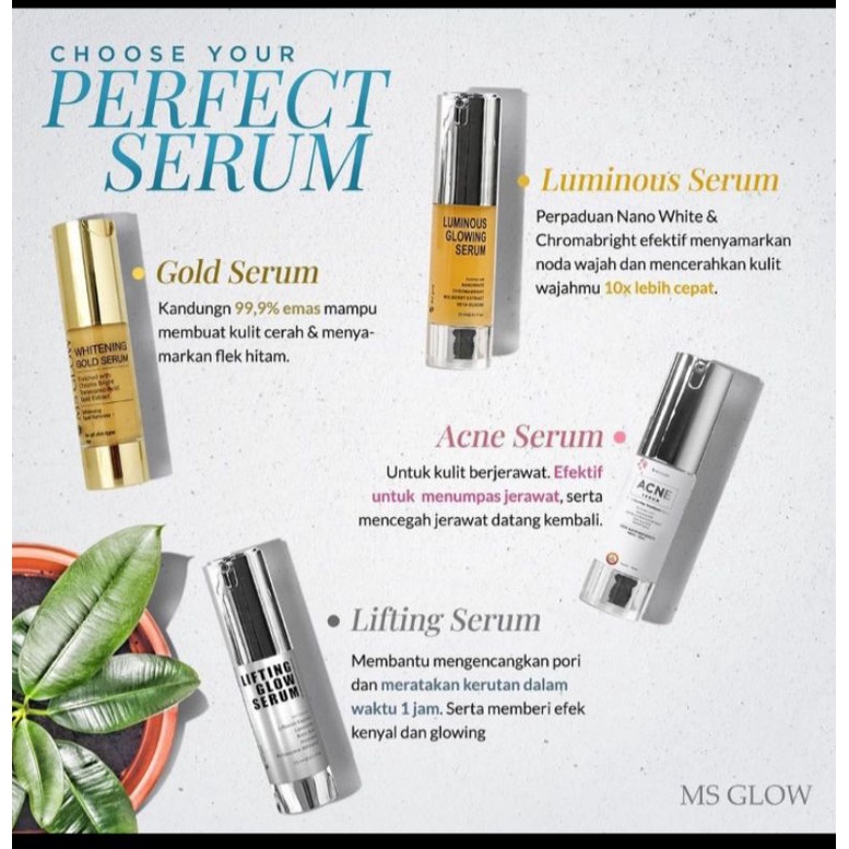 Serum Ms Glow/all varian serum ms glow