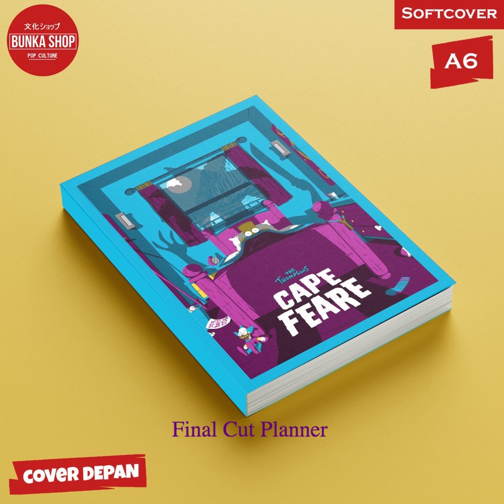 

Pocket Note Anime Cute hype The Simpsons Softcover A6 Buku Tulis Catatan Notes Agenda Planner Jurnal