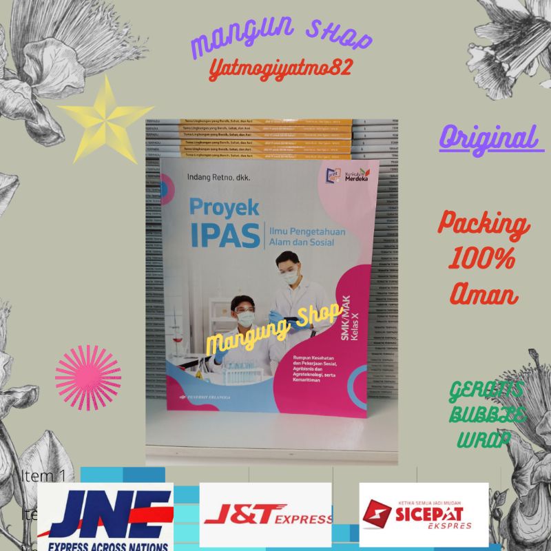 Jual Buku Proyek Ipas Rumpung Kesehatan Kelas X10 Smk Kurikulum Merdeka Erlangga Shopee Indonesia 0134