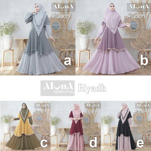 Riyadh Syari Set Original By Aluna Mirranda
