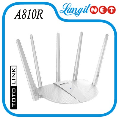 TOTOLINK A810R AC1200 WIRELESS DUAL BAND ROUTER