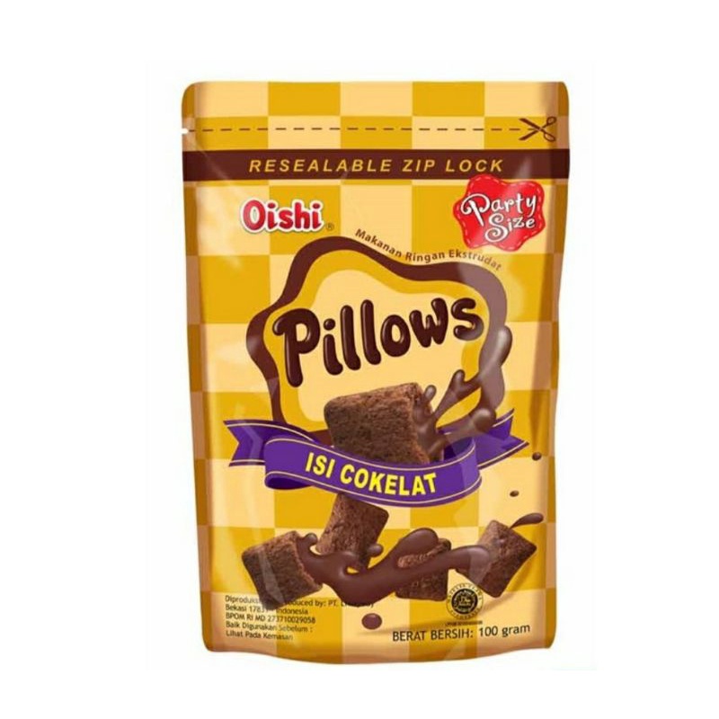 

Oishi Pillows Cokelat 100 g