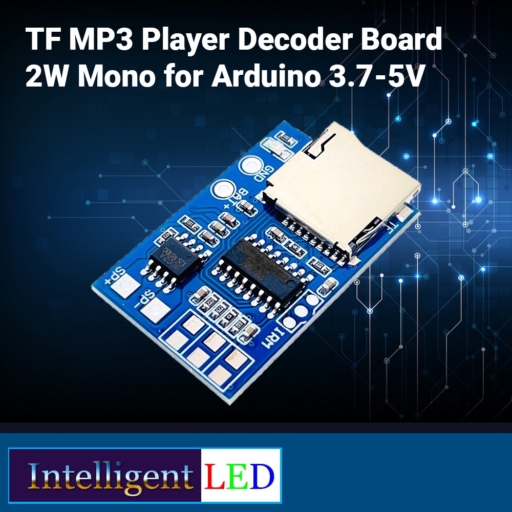 TF MP3 Player Decoder Board 2W Mono for Arduino 3.7-5V