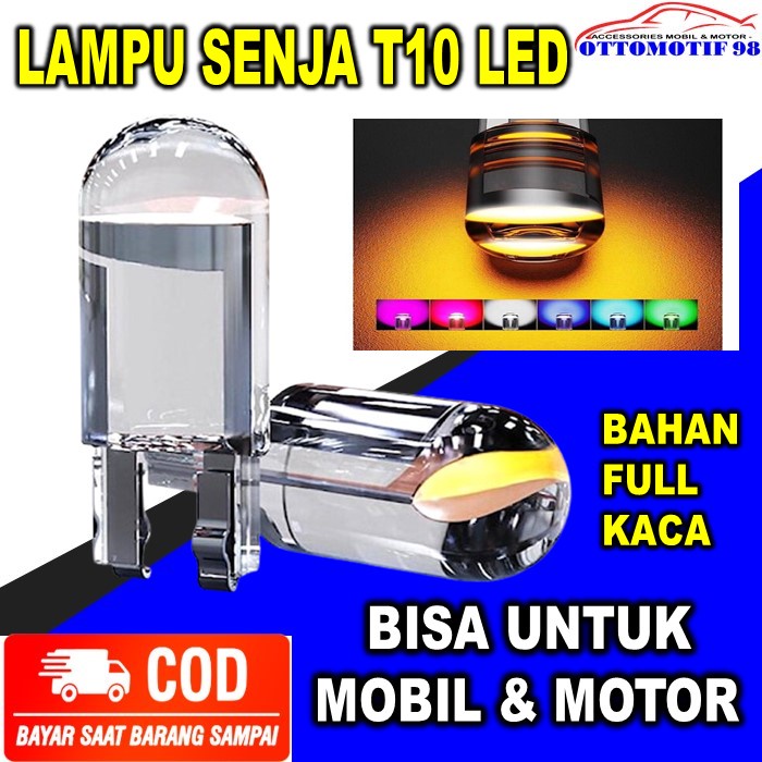 Lampu Utama Senja Sen Sein Rem Mundur Cree T10 Kaca Led Aksesoris Acecoris Variasi Exterior Motor Mo