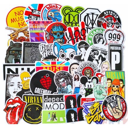 Sticker Bomb Music Punk Kuso 032