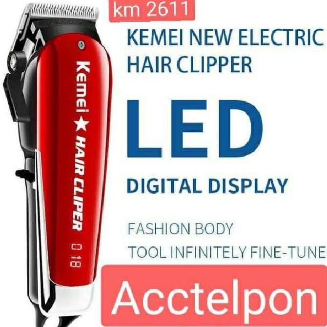 mesin cukur kemei km -2611 alat cukur rambut kemei