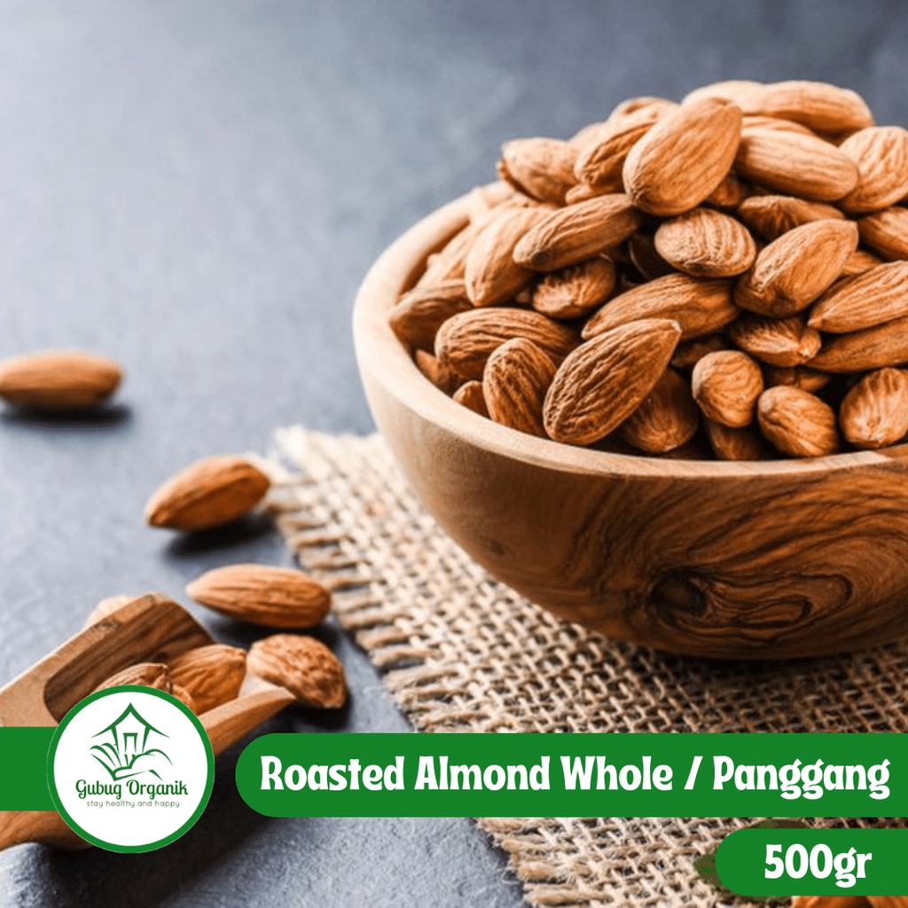 

Kacang Almond Panggang 1kg Premium Quality Solusi Snack Sehat untuk Anda