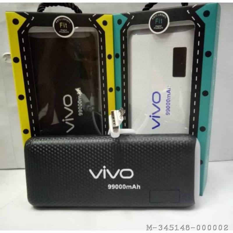 POWER BANK 99000MAH BRANDED VSKY-013 Variasi：OPPO, VIVO, SAMSUNG, XIAOMI, REALME