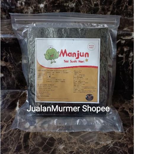 

10.10 Brand Manjun Yaki Sushi Nori Rumput Laut Isi 50pcs