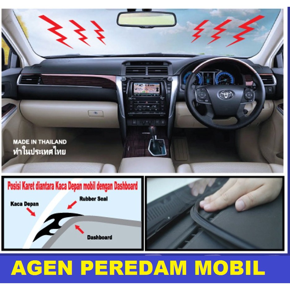 KARET PEREDAM SUARA DASHBOARD