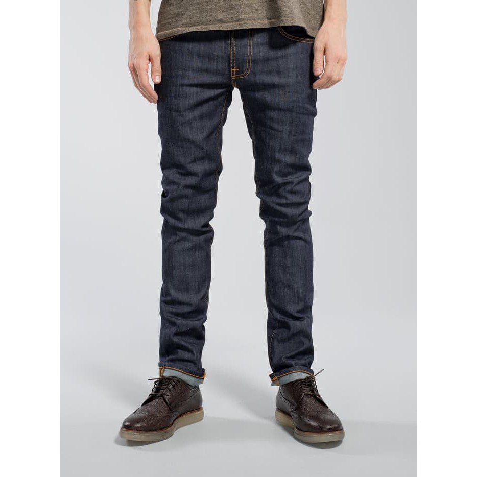 Nudie Jeans Thin Finn Dry Ecru Embo