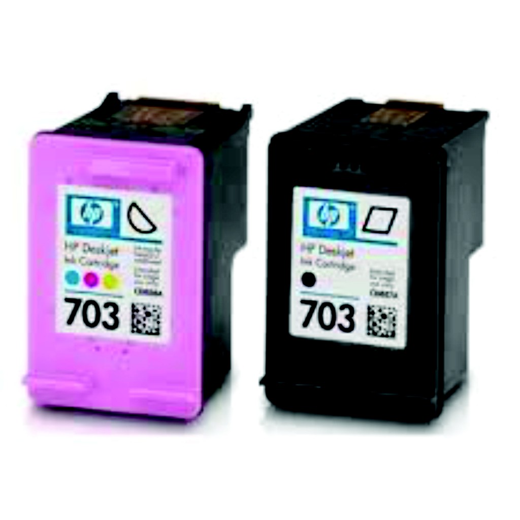 Tinta HP703 Advantage K109 K209 K510 D730 F735 Original Cartridge [1set]