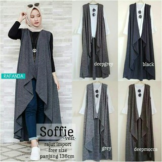 Harga Cardigan Tanpa Lengan Fashion Terbaik Outerwear Fashion Muslim Mei 2021 Shopee Indonesia