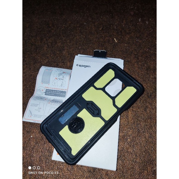 Case spigen tough armor redmi note 9 pro original