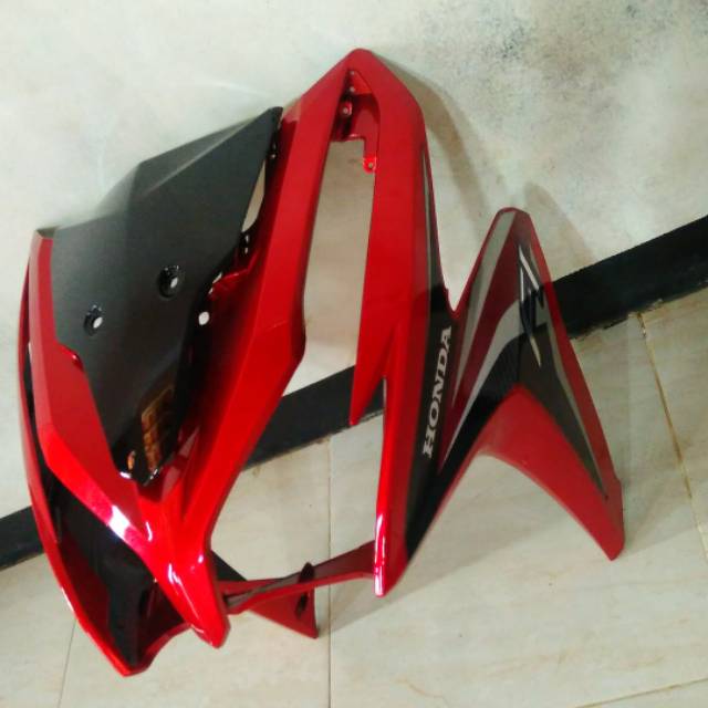 Cover Tameng Depan Vario Tecno Body Depan Vario Tecno 125 Shopee Indonesia