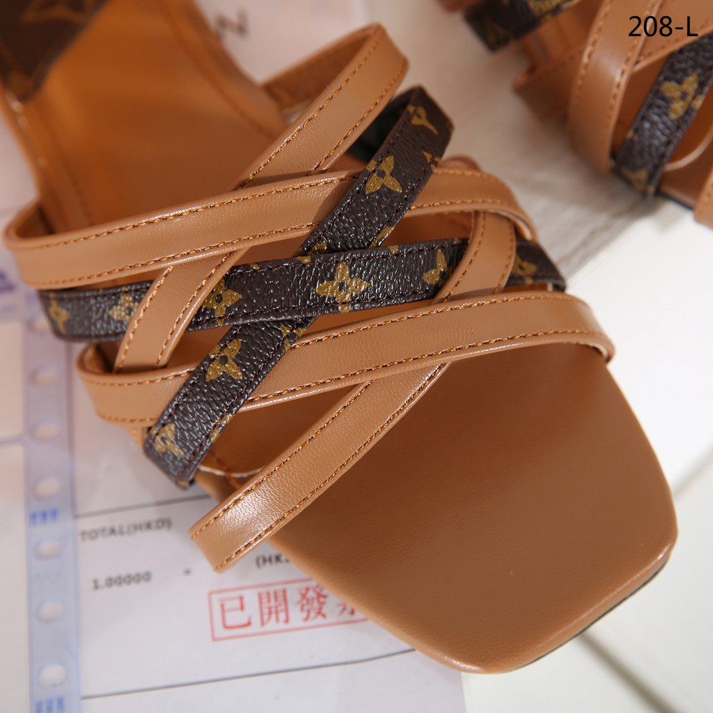 LV LOUIS VUITTON SANDAL  #208-L